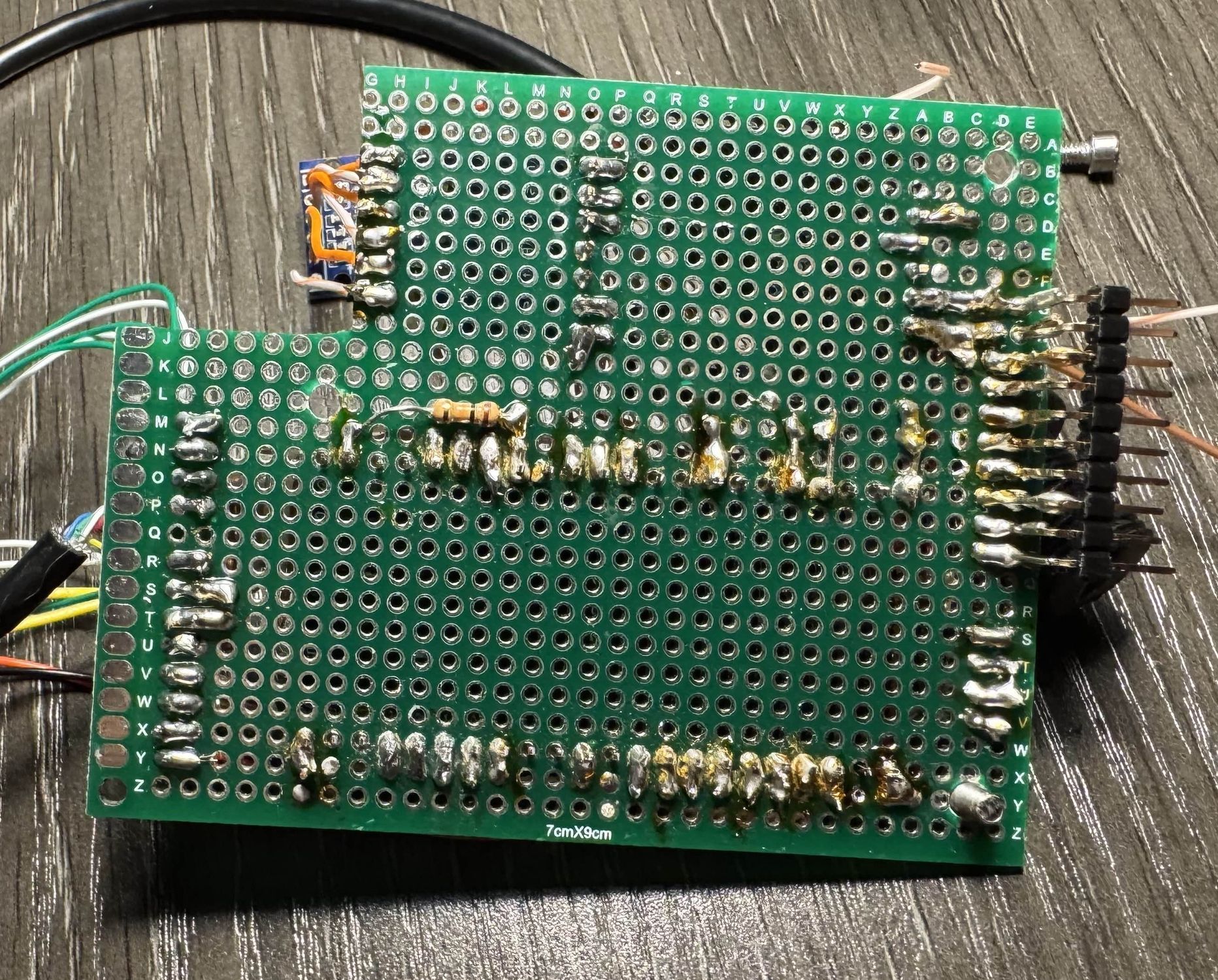 All soldered up